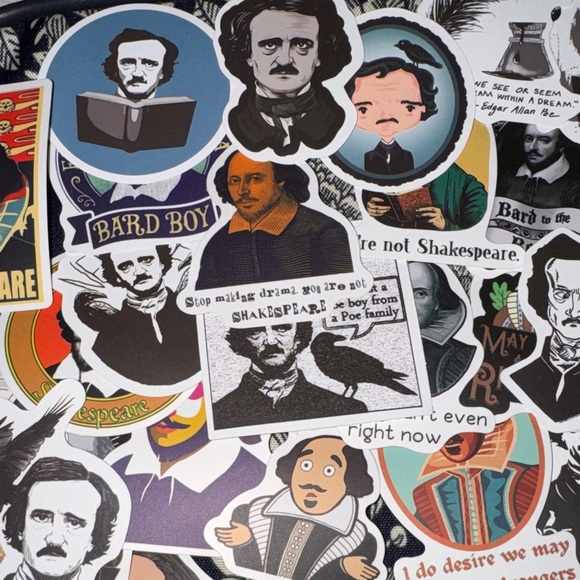 Literary Icon Sticker Collection - Picture 3 of 4